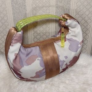 Parcel Camo Bag with Neon Jelly Strap